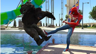 GTA 5 Spiderman Epic Ragdolls Jumps/Fails (Euphoria Physics) Ep.1