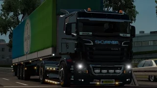 Euro Truck Simulator 2 Scania illegal V8