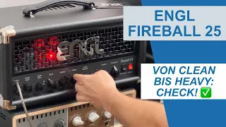 TEST Engl Fireball 25: Alles von Clean bis Heavy - Made in Germany!