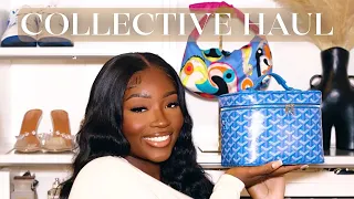 $10,000 SUMMER LUXURY COLLECTIVE HAUL - LOEWE, GOYARD, YSL, SSENSE, EMILIO PUCCI, ZARA + MORE |AMINA