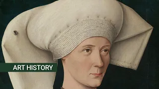 Why does this lady have a fly on her head? | 'Portrait of a Woman of the Hofer Family'