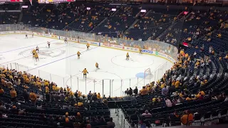 3-29-2022 - Ottawa Senators @ Nashville Predators Warmups