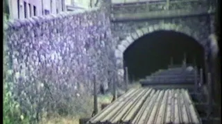 Demolition train at Caernarfon
