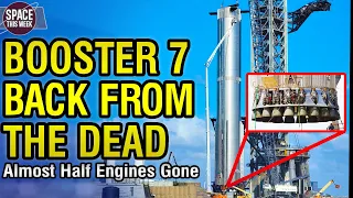 SpaceX Starship Mechazilla Malfunction, Booster 7 Return, 6 Launches 1 Day, Blue Origin NS22 & more!