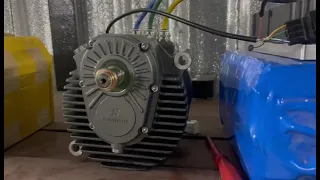 Shinwin MG160A 12kw first test spining