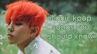 iconic kpop songs you should know as a fan