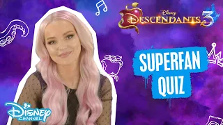 Descendants 3 | The Descendants Superfan Quiz ft. Dove Cameron ❤️ | Disney Channel UK