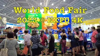 World Food Fair 2023 at Singapore Expo 4K #singapore #foodfair #fair #expo #pocket2 #4kfootage