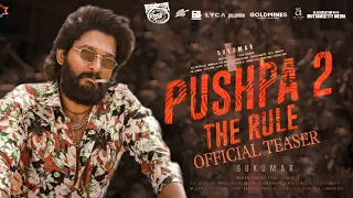 Pushpa2 - The Rule ( Hindi ) Official Teaser | Allu Arjun , Rashmika | DSP | Sukumar