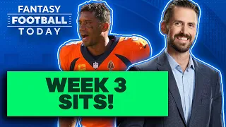 NFL Week 3 Fantasy Lineup Breakdown: Players You MUST Sit | 2022 Fantasy Football Advice