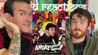 ANDAZ APNA APNA Trailer REACTION!! | Salman Khan, Aamir Khan