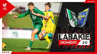 31. kārta: FK Tukums 2000/Telms 2:0 SK Super Nova Salaspils (Labākie momenti)