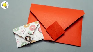einfachen Briefumschlag falten | Briefumschlag selber machen | Briefumschlag basteln | Anleitung