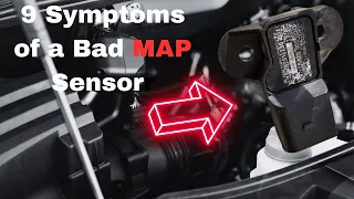 Bad MAP Sensor Symptoms: Faulty Manifold Absolute Pressure Sensor Signs