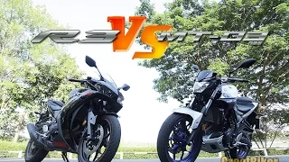 รีวิว Yamaha YZF-R3 และ MT-03 คันไหนจะเร้าใจกว่ากัน!!!