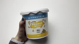 Myprotein Peanut Butter Smooth 1 kg - Natürliche Erdnussbutter
