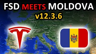 Tesla FSD 12.3.6 Drive in EUROPE 🌍 by a Moldovan 🇲🇩 HACKER