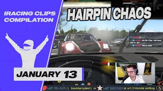 January 13 | iRacing Clips Compilation