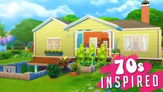 70s INSPIRED HOME | The Sims 4: Speed Build