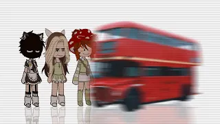 ,, if a double decker bus, crashes into us ,,