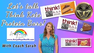 Let's talk Think Keto Protein Bars with Coach Sarah!