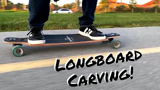 Longboard Carving on the Landyachtz Drop Hammer!