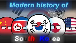 Countryballs | Modern history of South Korea