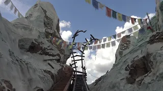 [4K] Expedition Everest POV Front Row at Disney's Animal Kingdom, Walt Disney World