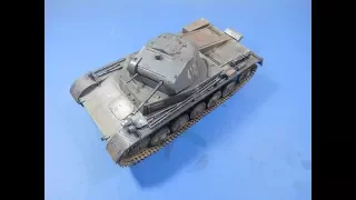 Tamiya 1/35 Panzerkampfwagen II (Part 1: Review and build)