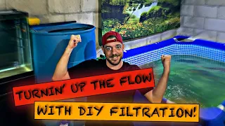 How to - DIY 55 gallon barrel filter for ponds and large aquariums.