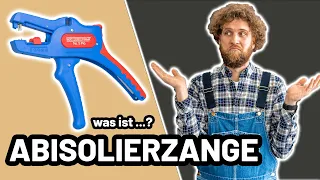 was ist ...? eine ABISOLIERZANGE - Definition  / Anwendung / Werkzeugkunde (WEICON No. 5 Pro)