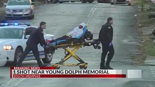 One shot near Young Dolph memorial in Memphis