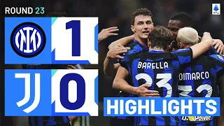 INTER-JUVENTUS 1-0 | HIGHLIGHTS | Inter extend their lead at the top with huge win | Serie A 2023/24