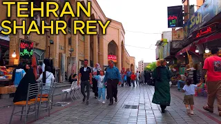 TEHRAN 2024 🇮🇷 Walking Tour in Shahre Rey - Part 4 | IRAN 4K UHD 60fps