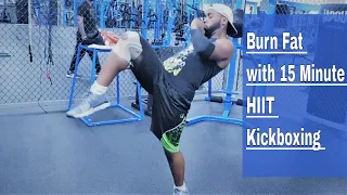 15 minute Bodyweight HIIT Kickboxing Workout