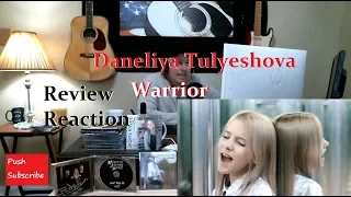 Daneliya Tulyeshova  sings, Warrior Reaction Review