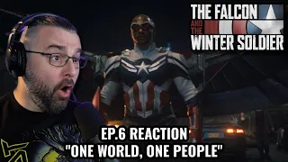 THE FALCON AND THE WINTER SOLDIER 1X6 REACTION ''One world, One people''