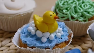 Cupcake Dekoidee mit putziger Ente  | Teil 7 meines Wochen-Specials | Tutorial