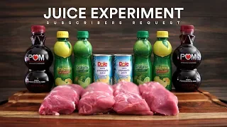 Sous Vide JUICE EXPERIMENT - Pork Tenderloin!