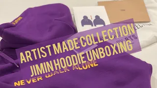 Artist Made By BTS - Jimin Hoodie Unboxing