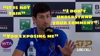 Novak Djokovic - 9 minutes of ARGUING with a journalist - Rome 2019 (HD)