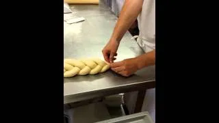 How to plait a 5 strand artisan challah