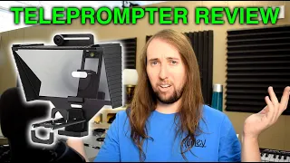 Cheap Teleprompter For YouTube Review 2021