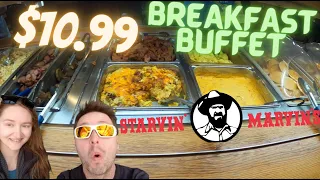 $10.99 Starvin' Marvin's All You Can Eat Breakfast Buffet Food Trial and Review Branson Missouri