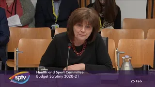 Health and Sport Committee - 25 February 2020