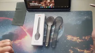 Xiaomi NexTool Titanium Cutlery Set набор столовых приборов из титана (новинка)