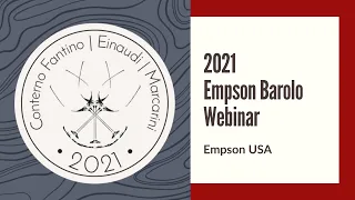 2021 Empson Barolo Webinar