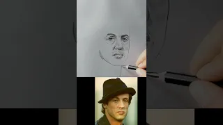 drawing Sylvester Stallone #sylvesterstallone #rochybalboa