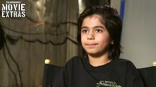 The Jungle Book | On-Set with Neel Sethi 'Mowgli' [Interview]