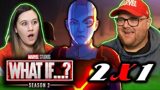 Marvel Studios WHAT IF Season 2 Episode 1 REACTION and REVIEW | Nebula Joined the Nova Corps?!